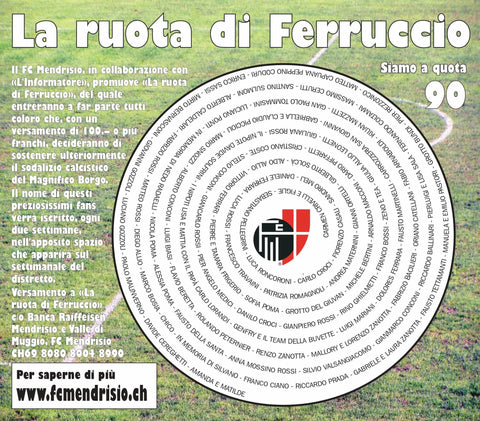 Abbonamento Club dei 100 | Ruota di Ferruccio - 2023/24